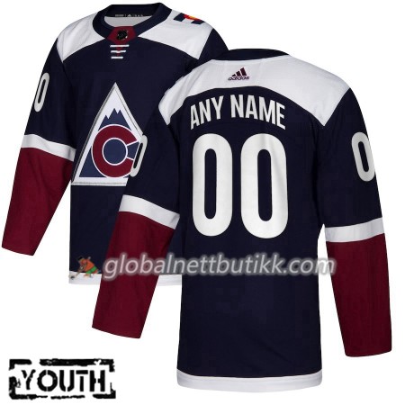 Colorado Avalanche Hockeydrakt Custom Alternate 2018-2019 Adidas Authentic - Barn